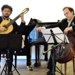 Anton Andreev and Aaron at the St. Petersburg Conservatory